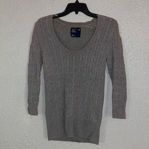 Gray American Eagle Sweater (Size L)